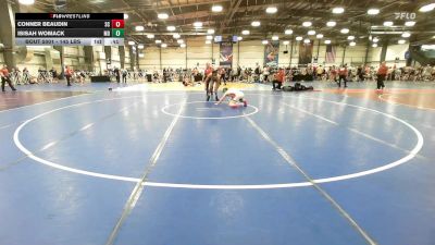 145 lbs Consi Of 16 #1 - Conner Beaudin, SC vs Isisah Womack, MD