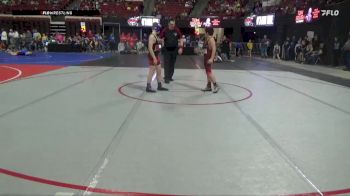 113 lbs Cons. Semi - Daewon Cooke, Team Real Life vs Colten Mertz, HWC SWAT