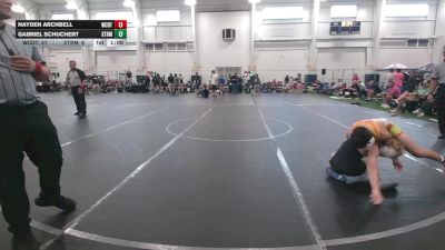 105 lbs Round 6 (8 Team) - Hayden Archbell, Wrecking Crew Demolition Team vs Gabriel Schuchert, Xtreme Team