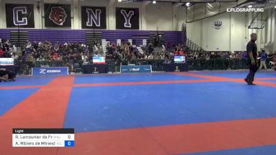 Rodrigo Lamounier De Frietas vs Athos Ribiero De MIranda 2019 Pan IBJJF Jiu-Jitsu No-Gi Championship