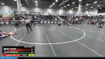 92 lbs Cons. Round 4 - Chase Franklin, SD vs Brody Jensen, NE
