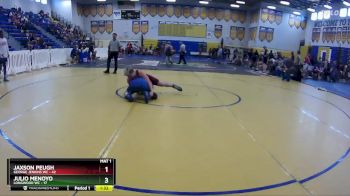 175 lbs Round 1 (8 Team) - Julio Menoyo, Longwood WC vs Jaxson Peugh, George Jenkins WC