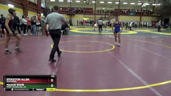 132 lbs Cons. Round 4 - Stockton Allen, Stillwater vs Mason Rohr, Perry (Massillon), OH