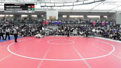 190 lbs Final - Brayden Soleau, East Lyme/Norwich Tech vs Maximus Konopka, Simsbury