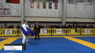 Emily Fernandez vs Alanis Coral Santiago 2020 American National IBJJF Jiu-Jitsu Championship