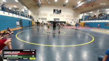 77-84 lbs Cons. Semi - Zander Weliever, Riverton Middle School vs Hudson Moore, Rocky Mountain Middle School