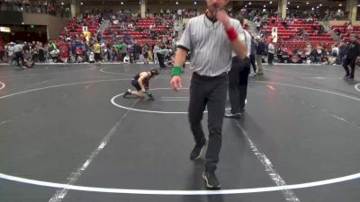 88 lbs Cons. Semi - Jack Pike, CYWC vs Cameron Schraeder, Dodge City Wrestling Academy