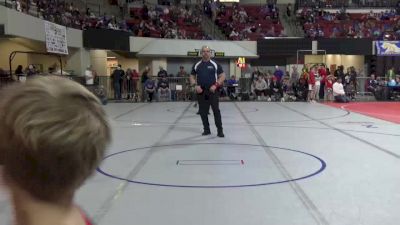 52 lbs Cons. Round 3 - Everett Shull, Helena Wrestling Club vs Kepler Campbell, Kalispell Wrestling Club