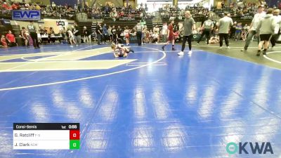 58 lbs Consolation - Gunnar Ratcliff, F-5 Grappling vs Jayce Clark, Team Nomad