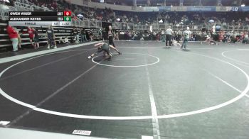 125 lbs Final - Owen Wiger, Sartell, MN vs Alexander Keyes, Texas Elite