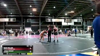 195 lbs Quarterfinal - Bam Miller, Valiant College Prep vs John McKay, ALA WAR