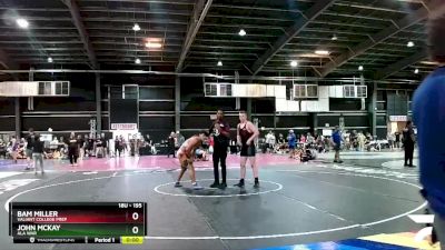 195 lbs Quarterfinal - Bam Miller, Valiant College Prep vs John McKay, ALA WAR