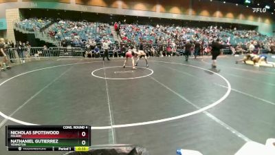 138 lbs Cons. Round 4 - Nicholas Spotswood, Folsom vs Nathaniel Gutierrez, Yerington