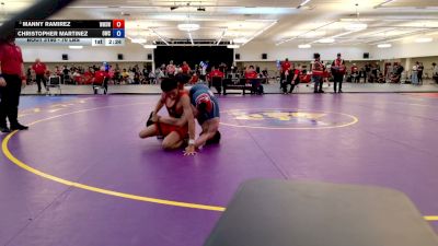 70 lbs Cons. Semis - Manny Ramirez, Western High School Wrestling vs Christopher Martinez, Overtime Wrestling Club