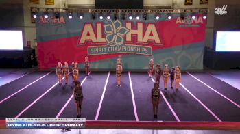 Divine Athletics Cheer - Royalty [2026 L2 Junior - D2 - Small Day 1] 2026 Aloha Baltimore Showdown