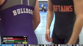 157 lbs Champ. Round 2 - Josh Tyburski, SWANTON vs Cohen Shannon, FINDLAY