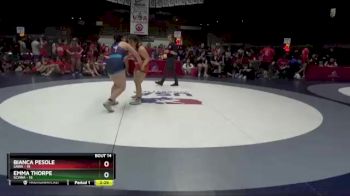 180 lbs Round 5 (6 Team) - Bianca Pesole, SAWA vs Emma Thorpe, SCVWA