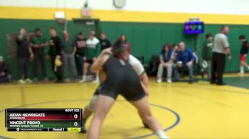 175 lbs Cons. Round 2 - Aidan Newdigate, SPRINGBORO vs Vincent Provo, Warren Woods-Tower HS