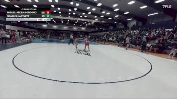 149 lbs Champ. Round 1 - Miguel Arcila Londono, Bridgewater State vs Seamus Hartnett, Springfield College