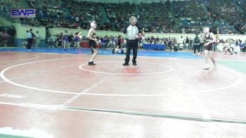 87 lbs Consi Of 32 #1 - Sawyer Vollmer, Perry Wrestling Club vs Liam Moore, Norman JH