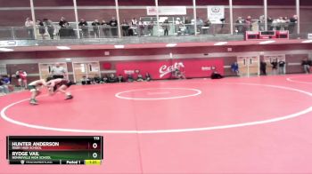 113 lbs Champ. Round 1 - Hunter Anderson, Rigby High School vs Rydge Vail, Bonneville High School