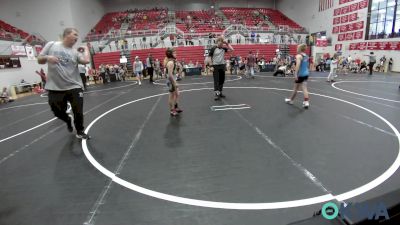75 lbs Semifinal - Maximus Gray, Division Bell Wrestling vs Logan Critchfield, Choctaw Ironman Youth Wrestling