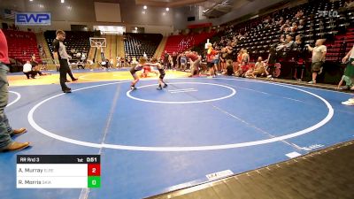 50 lbs Rr Rnd 3 - Avery Murray, El Reno vs Roman Morris, Skiatook Bulldog Wrestling