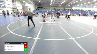 220 lbs 3rd Place - Keyshon Morrison, NC vs RJ Tinyes, NY