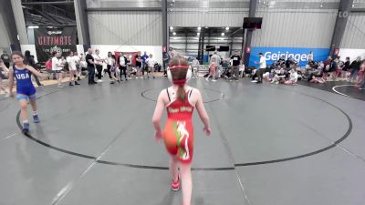 35 kg Semifinal - Oleksandra Shcherban, Razor Red vs Josie Ratcliff, MGW Vanquishers