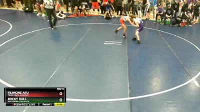 80 lbs Quarterfinal - Filimone Afu, Team Pride Academy vs Rocky Hall, Southern Utah Elite