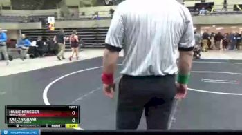 145 lbs Semifinal - Katlyn Grant, Eau Claire North vs Hailie Krueger, New London