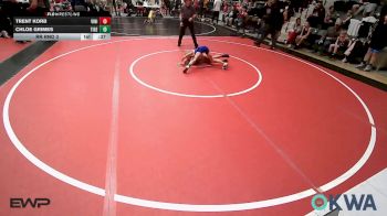61 lbs Rr Rnd 3 - Trent Korb, Vinita Kids Wrestling vs Chloe Grimes, Tiger Trained Wrestling