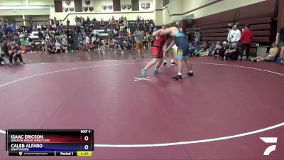 Junior-12 lbs Round 2 - Isaac Ericson, Waukon Indian Wrestling vs Caleb Alfaro, Unattached