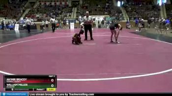 113 lbs Champ. Round 2 - Ah`mir Bracey, Russell County vs William Miller, Mcadory