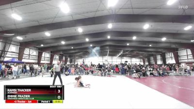 45 lbs 3rd Place Match - Ramsi Thacker, Altamont vs Emmie Frazier, Shootbox Wrestling Club