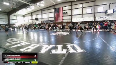 110 lbs Cons. Round 2 - Aaron Melendez, Uintah vs Alsea Fonohema, Champions Wrestling Club