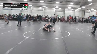 98 lbs Round 6 (10 Team) - Chase Miller-Smith, Grindstone WC vs Liam Kelo, CTWHALE Green