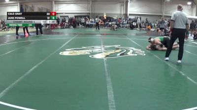 285 lbs Champ. Round 1 - Jake Powell, Tiffin vs Cale Gray, University Of Indianapolis