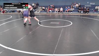 285 lbs Cons. Round 5 - Tyler Doyle, Colorado Mesa University vs Adam Ahrendsen, Northern Iowa