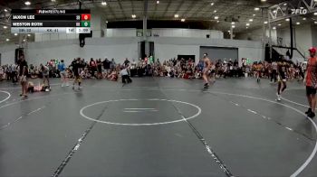 140 lbs Round 3 (4 Team) - Weston Roth, Kardiac Kidz vs Jaxon Lee, Smitty`s Barn