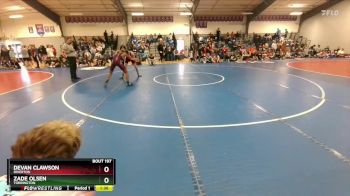 144B Quarterfinal - Zade Olsen, Torrington vs Devan Clawson, Riverton