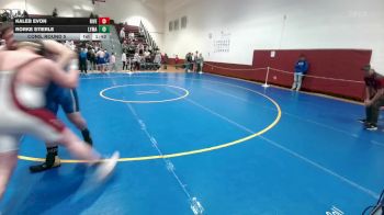 285 lbs Cons. Round 5 - Rorke Stierle, Lyman vs Kaleb Evon, Riverton