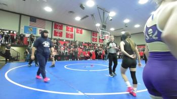 100 lbs Rr Rnd 1 - Bristol May, Mannford vs Desire Hallmark, Coweta