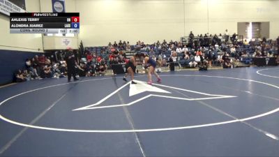 138 lbs Cons. Round 2 - Ahlexis Terry, Unattached vs Alondra Juarez, Lassen College