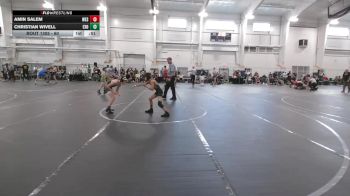 60 lbs Quarterfinal - Amin Salem, Westshore vs Christian Wivell, Exodus