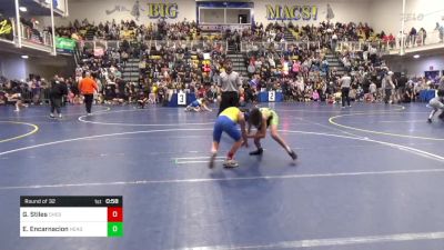 90 lbs Round Of 32 - Grayson Stiles, Chestnut Ridge vs Edward Encarnacion, Headhunters