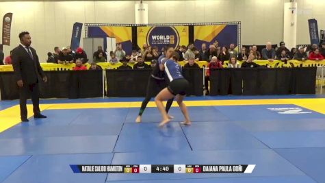 Daiana Paula Goñi vs Natalie Salido Hamilton 2024 World IBJJF Jiu-Jitsu No-Gi Championship