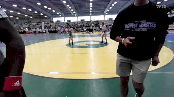 100 lbs Rr Rnd 1 - Moriah Morphet, Midwest Monsters vs Cameron Rivais, Smittys Barn