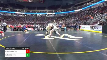 195 lbs Consolation - Adam Reinhart, Catasauqua vs Garrett Boone, McGuffey