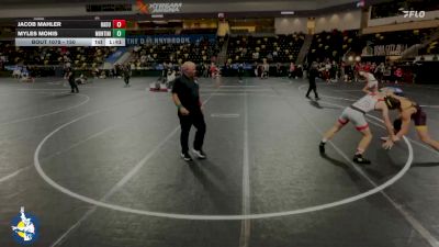 150 lbs 15th Place Match - Myles Monis, Lombard (Montini) vs Jacob Mahler, Hampton-Dumont-CAL
